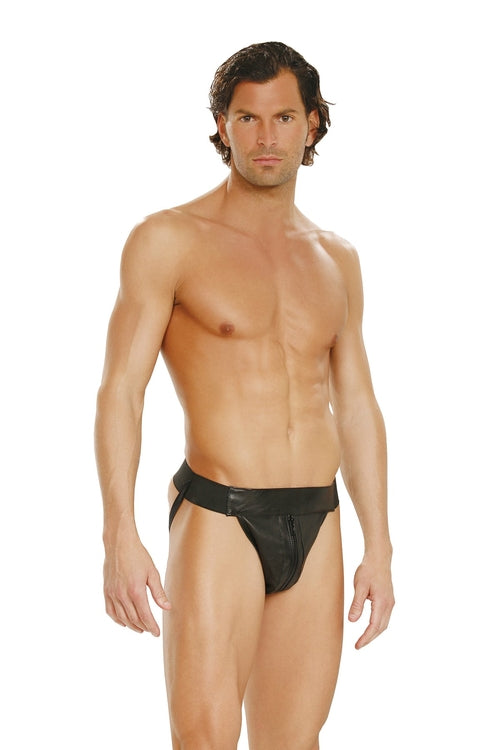 Mens Leather Jock Strap